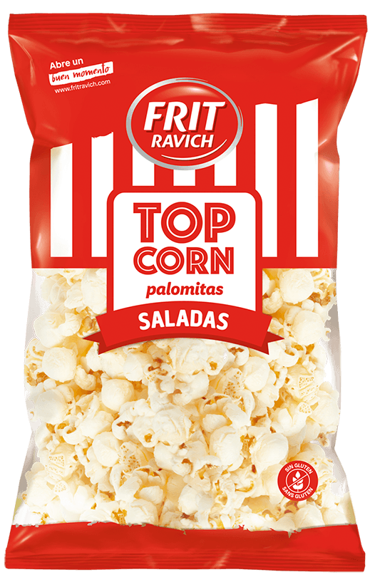 Frit ravich Pop Corn Salé, 80G